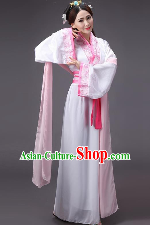 China Song Dynasty Princess Costume Ancient Theatre Performance Fairy Dress for Women