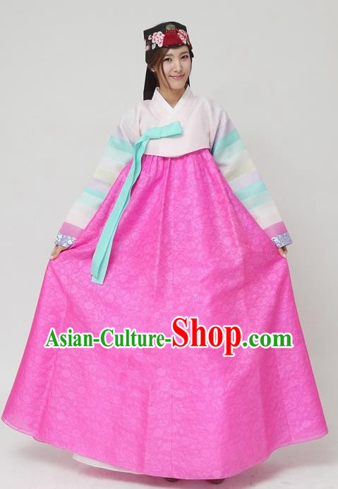 Korean Traditional Bride Palace Hanbok Clothing Korean Fashion Apparel Dress Costumes for Women