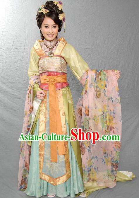 Ancient Chinese Ming Dynasty Consort Prince Yan Embroidered Historical Costume Palace Replica Costume for Women