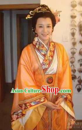 Chinese Ancient Song Dynasty Queen Mother Replica Costume for Women
