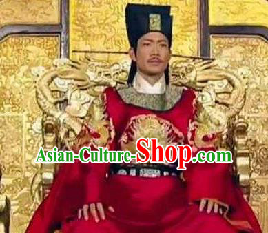 Chinese Ancient Song Dynasty Li Emperor Zhao Yun Replica Costume for Men