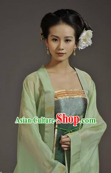 Chinese Ancient Southern Song Dynasty Palace Princess Replica Costume for Women