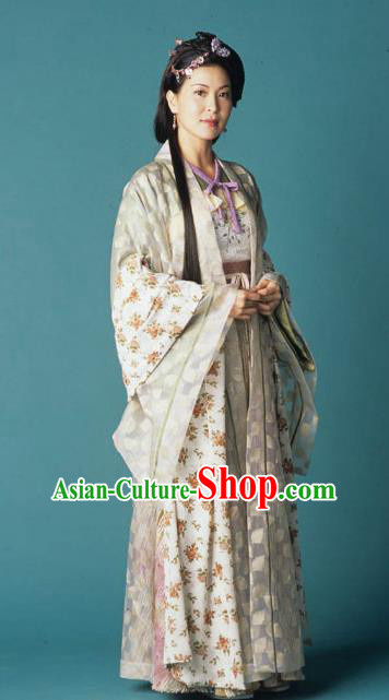Chinese Ancient Song Dynasty Palace Lady Imperial Consort Replica Costume for Women