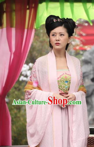 Chinese Traditional Tang Dynasty Geisha Dress Courtesan Replica Costume for Women