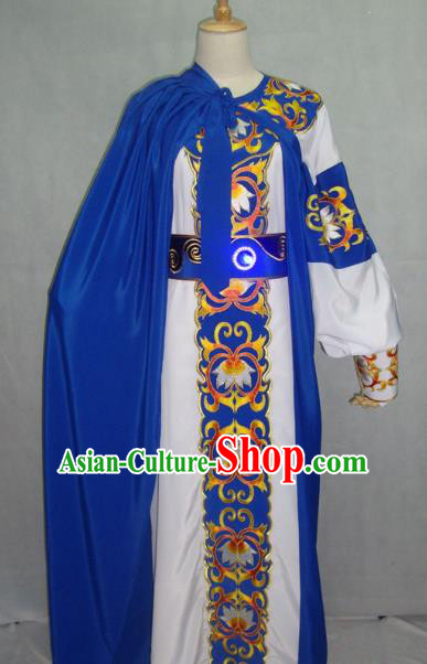 China Beijing Opera Niche Embroidered Clothing Chinese Traditional Peking Opera Prince Costume for Adults