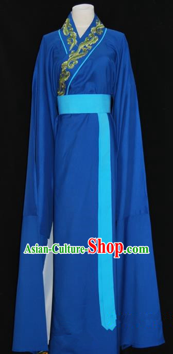Traditional Chinese Beijing Opera Scholar Robe Costume Peking Opera Young Men Clothing for Adults