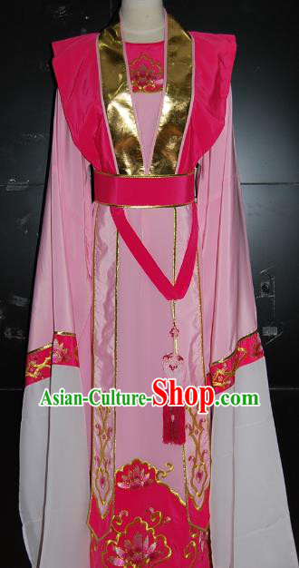Traditional Chinese Beijing Opera Costume Peking Opera Niche Pink Clothing for Adults