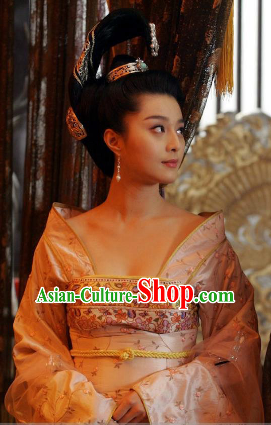 Ancient Chinese Tang Dynasty Palace Lady Hanfu Dance Dress Consort Yang Replica Costume for Women