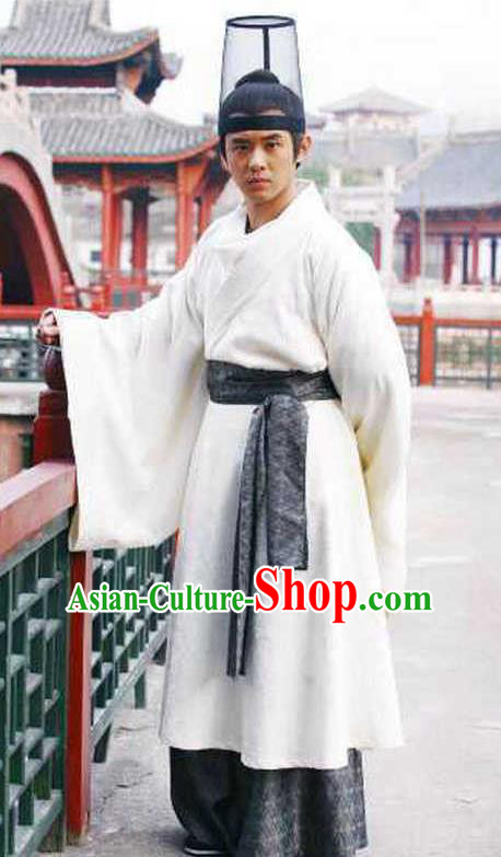Traditional Chinese Ancient Tang Dynasty Imperial Bodyguard Replica Costume for Men
