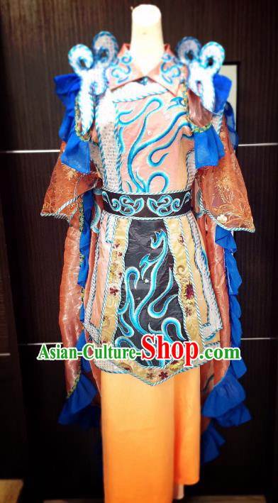 Traditional Chinese Beijing Opera Female Warrior Costume Professional Peking Opera Clothing