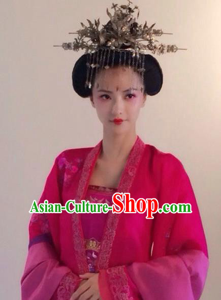 Chinese Ancient Tang Dynasty Princess Consort Hanfu Dress Historical Costume for Women
