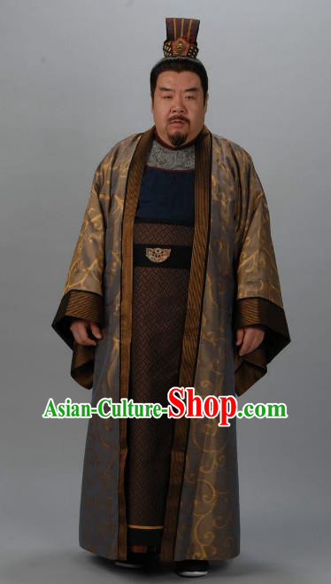 Chinese Ancient Tang Dynasty Prime Minister Di Renjie Replica Costume for Men