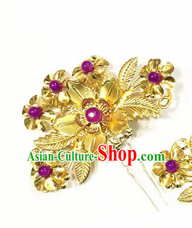 Asian Chinese Ancient Palace Lady Hair Accessories Hairpins for Women