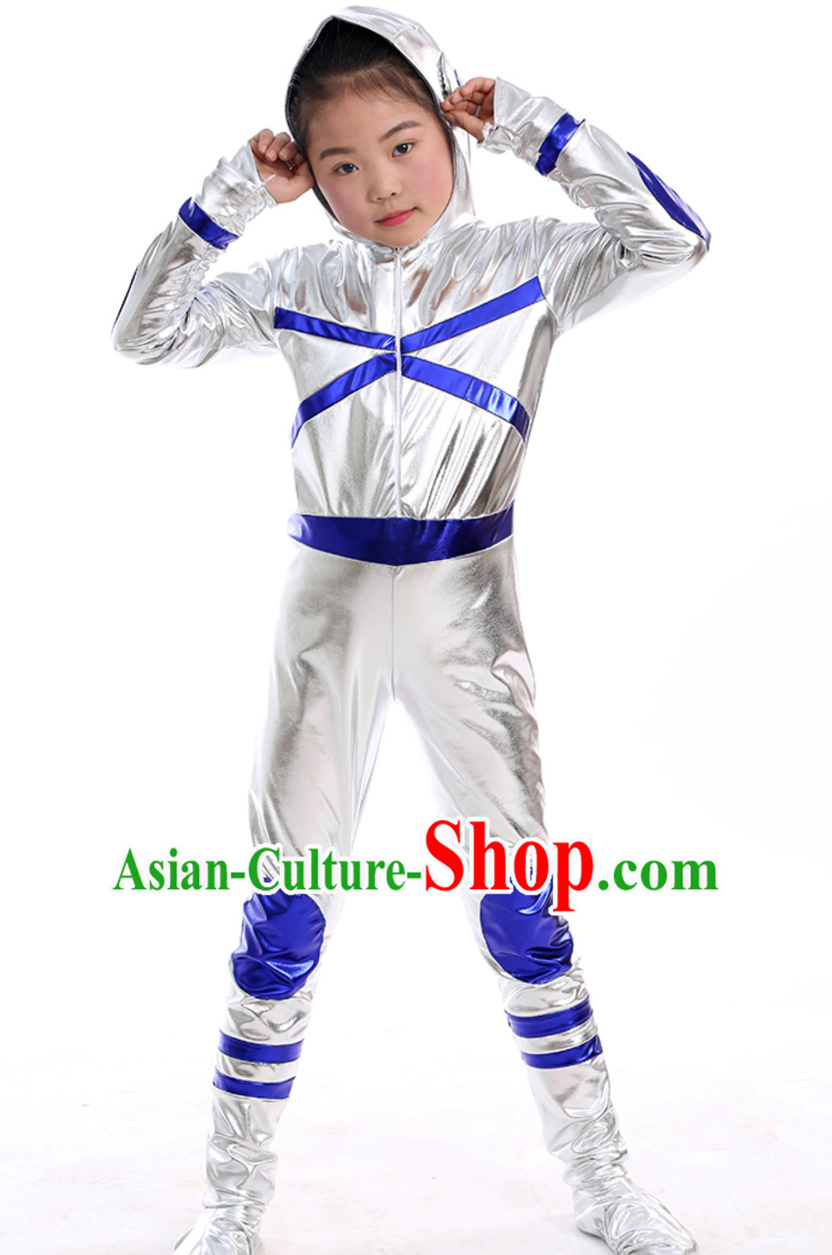 Cosmonauts Dance Costumes Complete Set for Adults and Kids