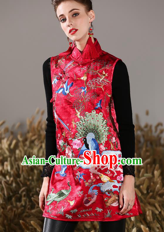 Traditional Ancient Chinese Young Women Cheongsam Dress Republic of China Tangsuit Stand Collar Blouse Dress Tang Suit Clothing