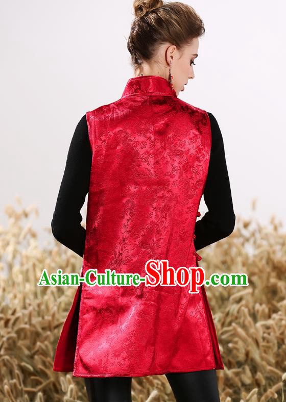 Traditional Ancient Chinese Young Women Cheongsam Dress Republic of China Tangsuit Stand Collar Blouse Dress Tang Suit Clothing