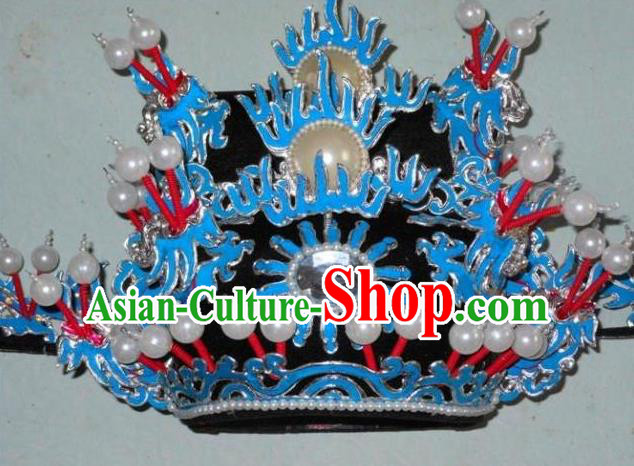 Traditional Chinese Beijing Opera Prime Minister Hair Accessories Peking Opera Chancellor Black Hats Headwear