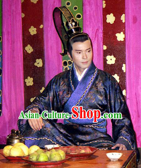 Chinese Ancient Spring and Autumn Period Kingdom Jin Chancellor Tu'an Gu Replica Costume for Men