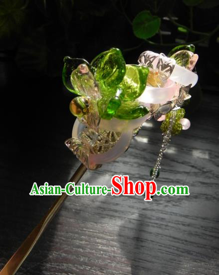 Chinese Handmade Ancient Hairpins Hair Accessories Classical Hanfu Hair Stick for Women