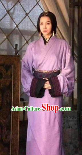 Chinese Ancient Three Kingdoms Period Wei State Imperial Consort Hanfu Dress Replica Costume for Women