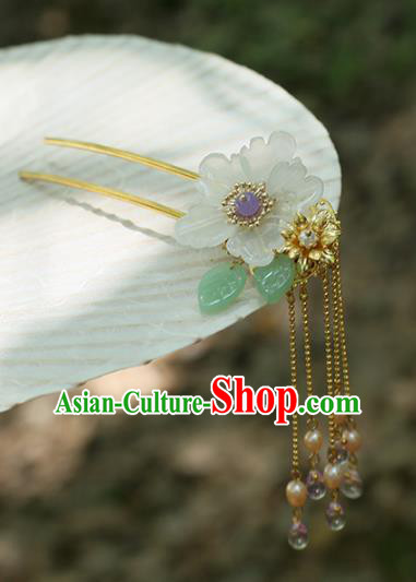 Chinese Ancient Hanfu Handmade Hairpins Palace Lady Hair Clip Hair Accessories for Women