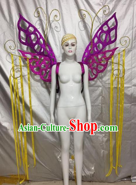 Top Grade Handmade Accessories Angel Wings Brazilian Carnival Props Butterfly Wings for Women