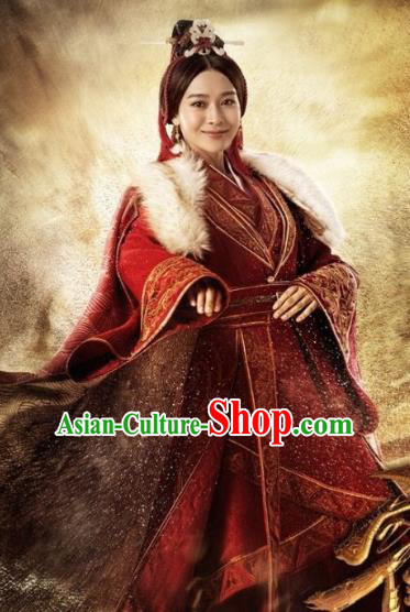 Chinese Ancient Han Dynasty Swordswoman Hanfu Dress Replica Costume for Women