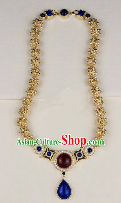 Chinese Handmade Classical Accessories Princess Necklace Hanfu Necklet for Women
