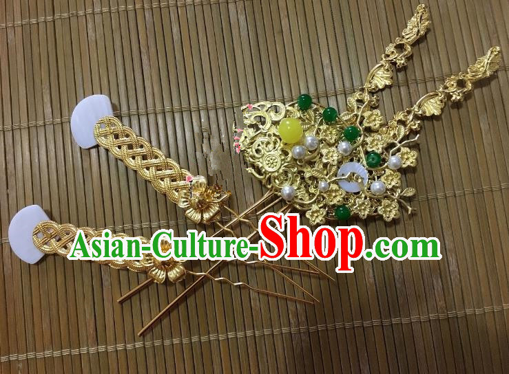 Traditional Chinese Ancient Hair Accessories Hairpins for Kids