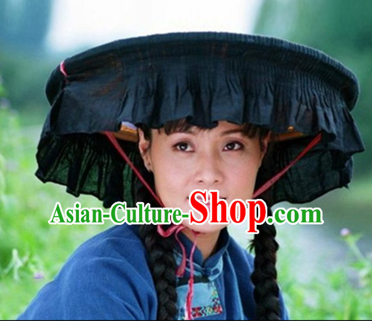 Handmade Guang Dong Province Hakka Bamboo Hat for the Hakkas