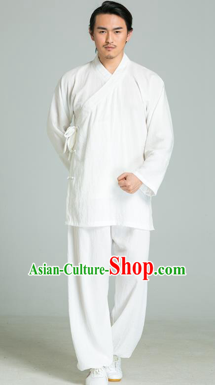 Top Kung Fu Costume Martial Arts Kung Fu Training Uniform Gongfu Shaolin Wushu Tang Suit Clothing for Men