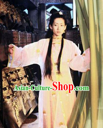 Chinese Ancient Chunqiu Period Imperial Concubine Li Hanfu Dress Embroidered Replica Costume for Women