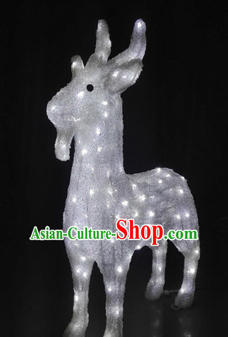 Traditional Handmade Chinese Zodiac Sheep Electric LED Lights Lamps Lamp Decoration