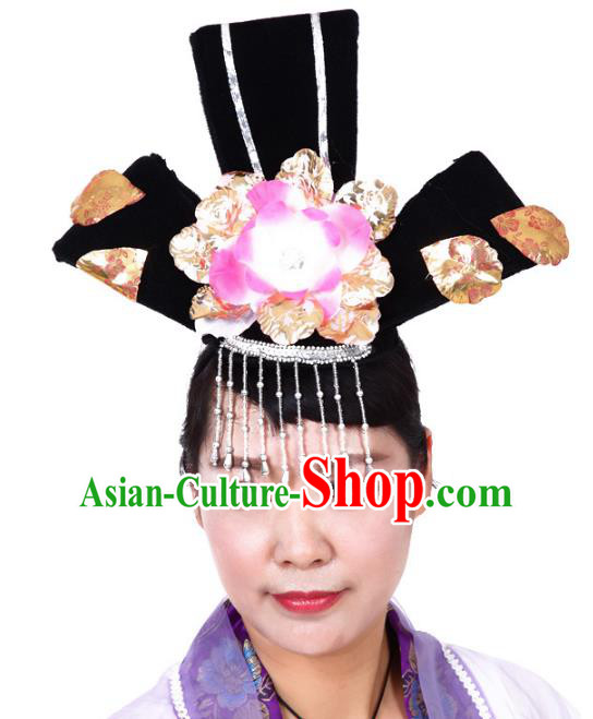 Chinese Traditional Classical Dance Hair Accessories Peking Opera Actress Headwear for Women