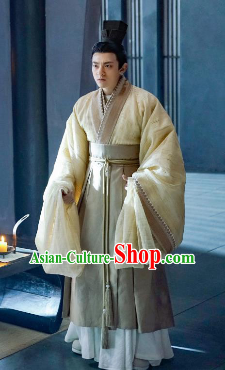 Ancient Drama Untouchable Lovers Chinese Southern and Northern Dynasties Royal Highness Liu Xiulin Replica Costume for Men