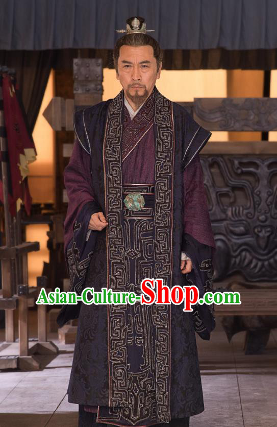 Nirvana in Fire II Chinese Ancient Knight-errant Swordsman Lin Chen Embroidered Historical Costumes for Men