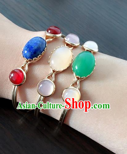 Traditional Handmade Chinese Ancient Classical Accessories Hanfu Bracelets for Women