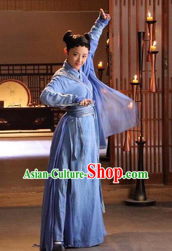 Chinese Ancient Female Assassin Costume Untouchable Lovers Northern and Southern Dynasties Swordswoman Replica Costumes for Women