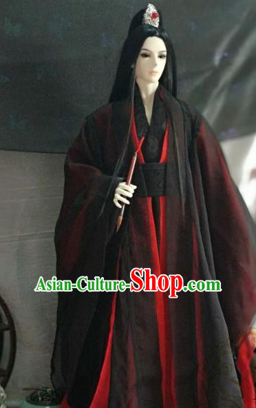 Chinese Ancient Nobility Childe Costume Cosplay Swordsman Royal Highness Clothing for Men