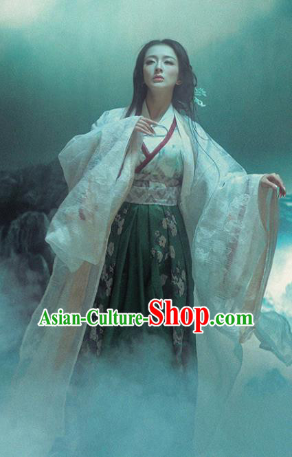 Chinese Ancient Palace Lady Hanfu Dress Traditional Jin Dynasty Manchu Imperial Concubine Embroidered Costume for Women