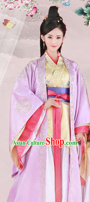 Chinese Traditional Han Dynasty Princess Hanfu Dress Ancient Palace Lady Costume for Women