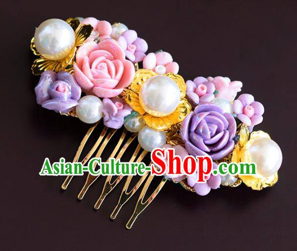 Chinese Ancient Hair Jewelry Accessories Hairpins Headwear Headdress Royal Crown for Women
