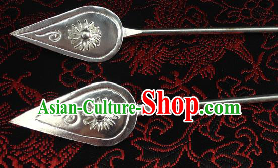 Traditional Chinese Miao Nationality Hanfu Hairpins Hair Accessories for Women
