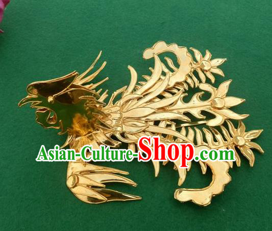Traditional Chinese Miao Nationality Phoenix Hair Stick Hairpins Hair Accessories for Women