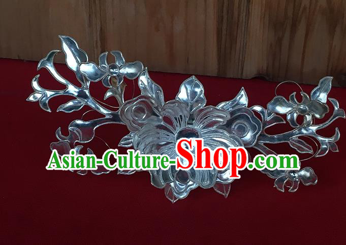 Chinese Traditional Ancient Bride Hair Crown Hanfu Hairpins Hair Accessories for Women
