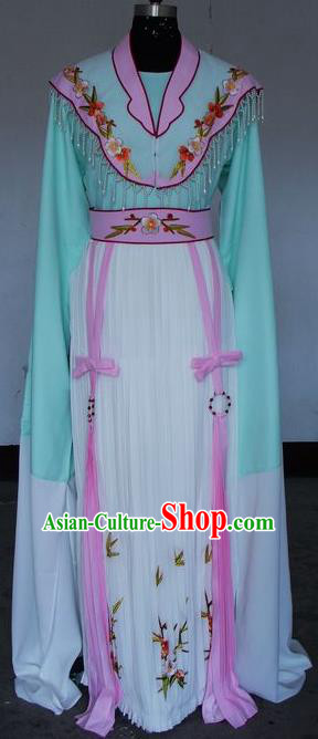 Chinese Traditional Beijing Opera Actress Costumes China Peking Opera Embroidered Water Sleeve Dress for Adults