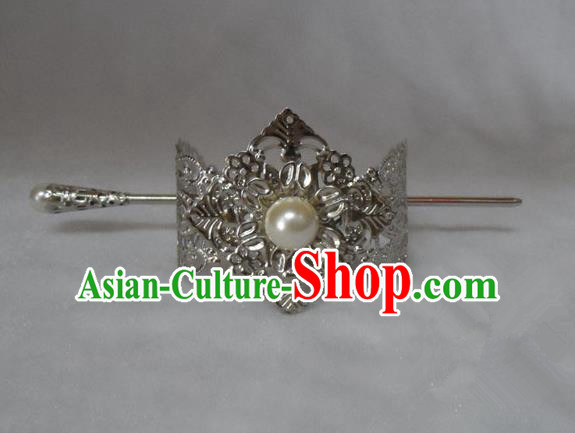 Chinese Traditional Ancient Prince Tuinga Hair Accessories Swordsman Hairpins for Men