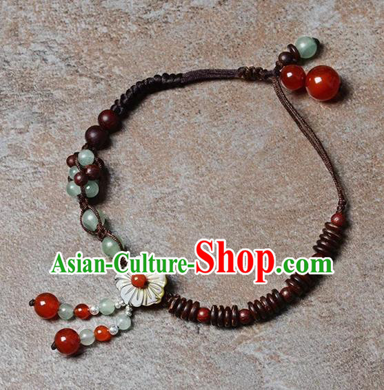 Chinese Traditional Jewelry Accessories Ancient Palace Hanfu Anklets for Women