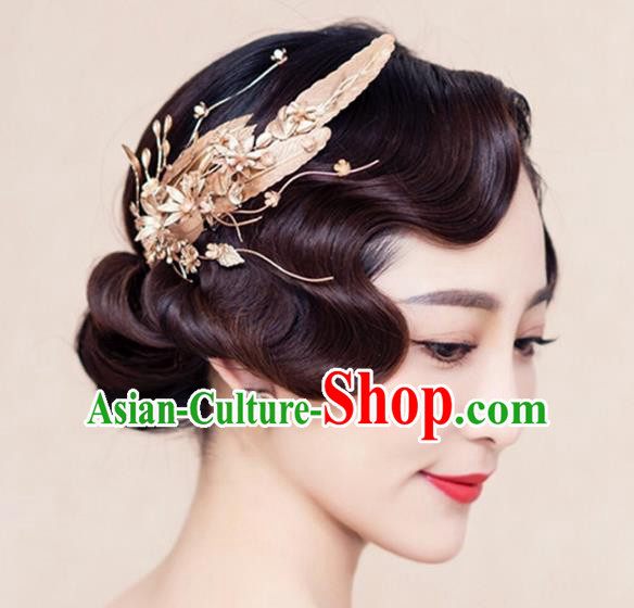 Handmade Wedding Hair Accessories Baroque Bridal Hair Stick Headwear for Women