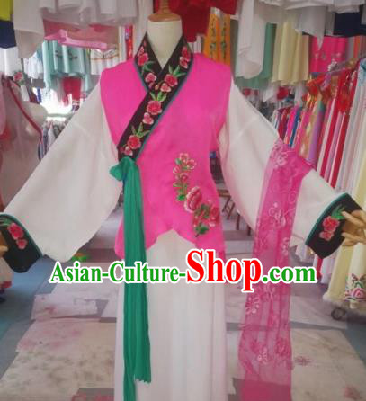 Chinese Traditional Beijing Opera Maid Clothing Peking Opera Diva Costumes for Adults